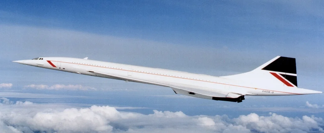 Aérospatiale BAC Concorde in mid-flight